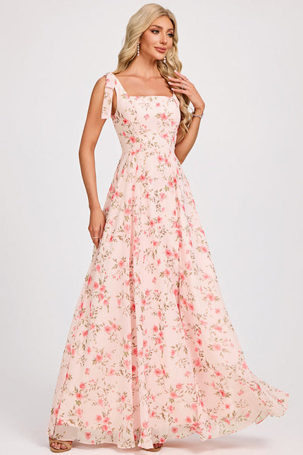 Robe Longue Pastel Demoiselle D'Honneur - gallery 1
