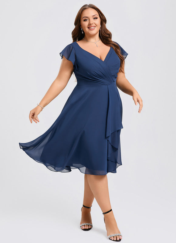 Robe Demoiselle D'Honneur Chiffon Éclat - gallery 7