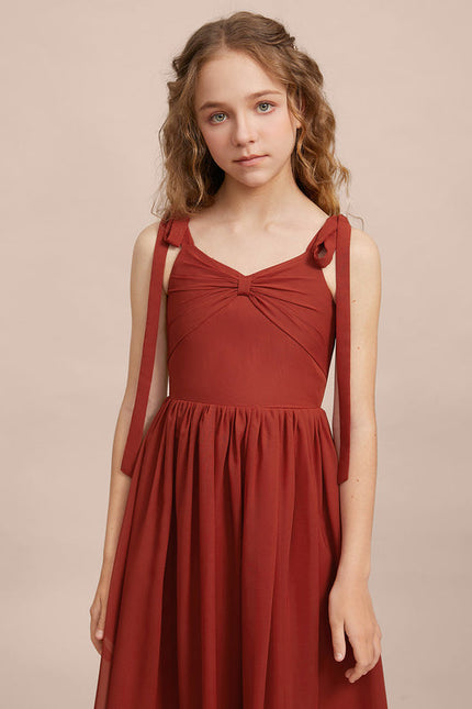 Robe Demoiselle D'Honneur Verte Éthérée - gallery 5