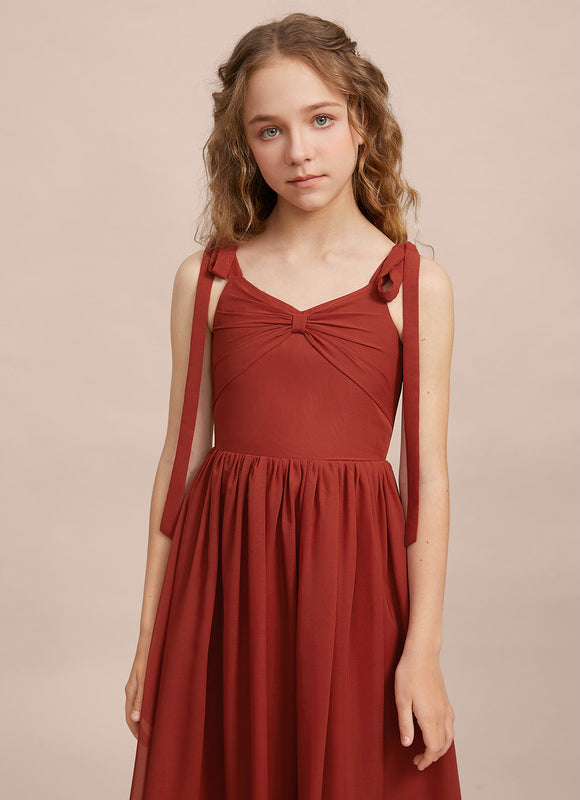 Robe Demoiselle D'Honneur Verte Éthérée - gallery 5