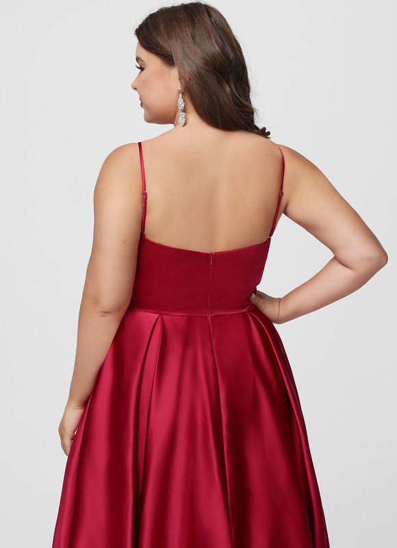 Robe Demoiselle D'Honneur Satinée Ivoire - gallery 7