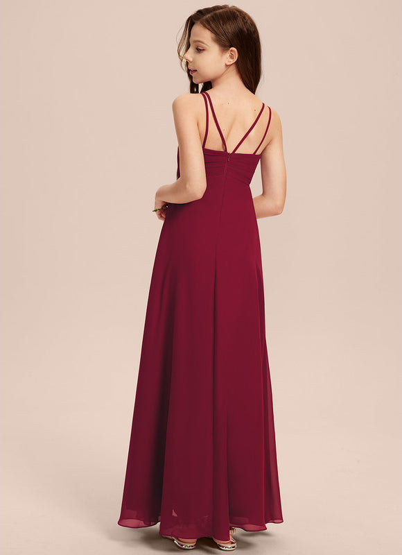 Robe Demoiselle D'Honneur Verte Éthérée - gallery 4