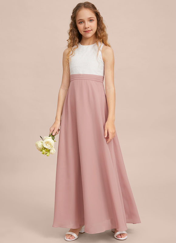 Robe Demoiselle D'Honneur Élégante Enfantine