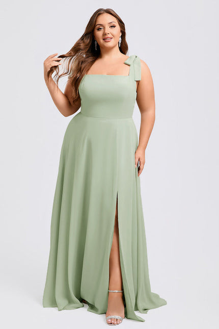 Robe Longue Pastel Demoiselle D'Honneur - gallery 4