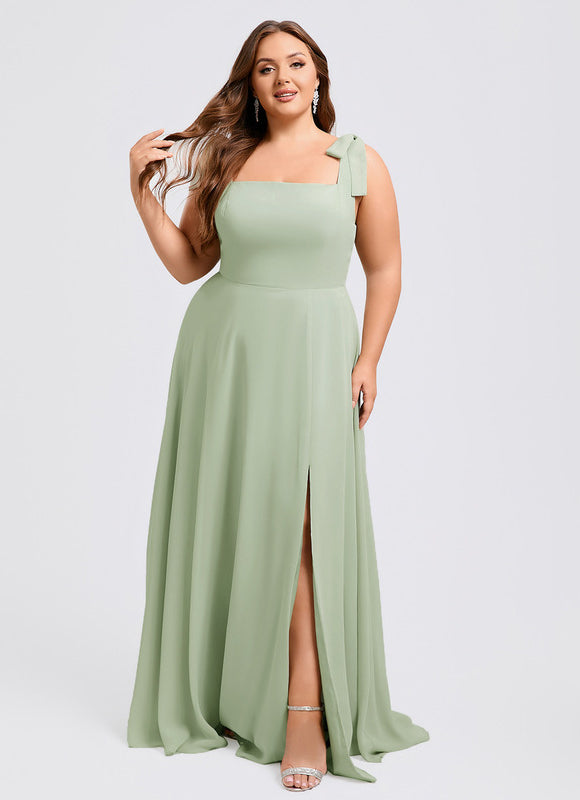 Robe Longue Pastel Demoiselle D'Honneur - gallery 4