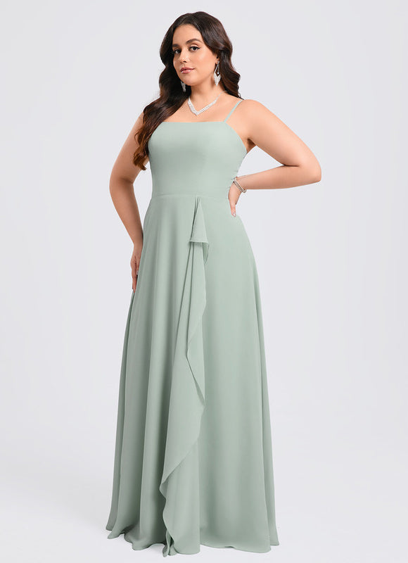 Robe Demoiselle D'Honneur Fluide Mint - gallery 8