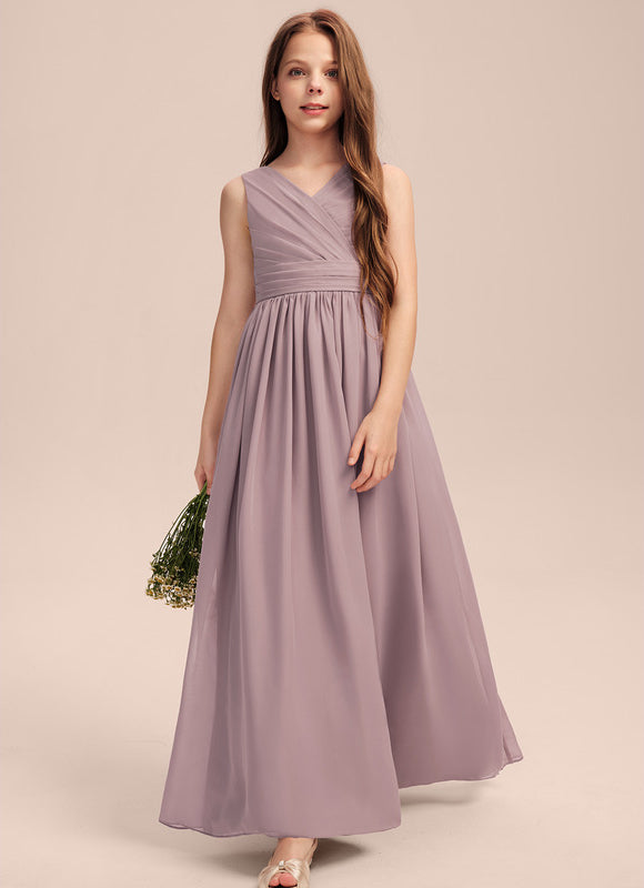 Robe Demoiselle D'Honneur Violet Envol - gallery 3