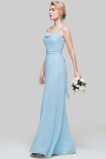 Robe Demoiselle D'Honneur Col V Fluidité - gallery 3