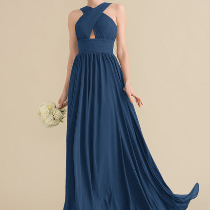 Robe Demoiselle D'Honneur Élégance Aquatique