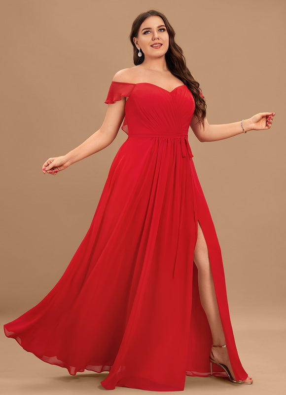 Robe Demoiselle D'Honneur Bordeaux Chic - gallery 5