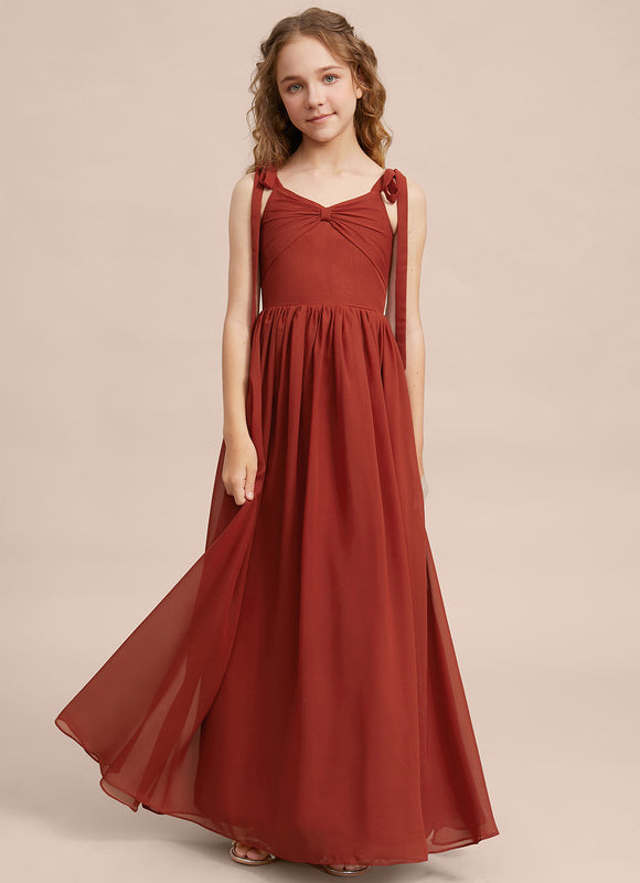 Robe Demoiselle D'Honneur Verte Éthérée - gallery 4