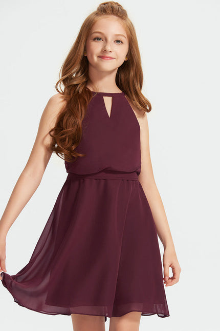 Robe Demoiselle D'Honneur Flou Menthe