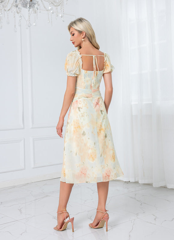 Robe Demoiselle D'Honneur Légère Pastel - gallery 8