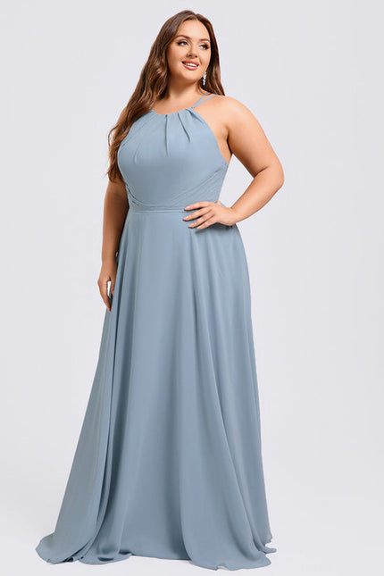 Robe Demoiselle D'Honneur Florale Légère - gallery 9