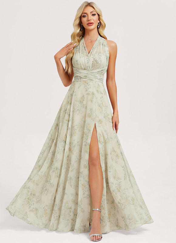 Robe Demoiselle D'Honneur Asymétrique - gallery 4