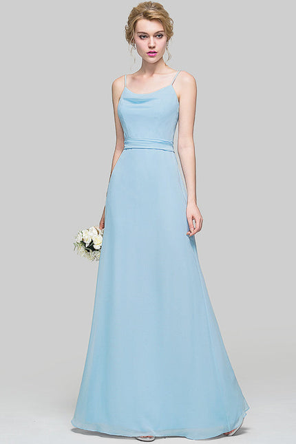 Robe Demoiselle D'Honneur Col V Fluidité - gallery 4