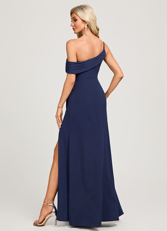 Robe Demoiselle D'Honneur Fluide Marine - gallery 4