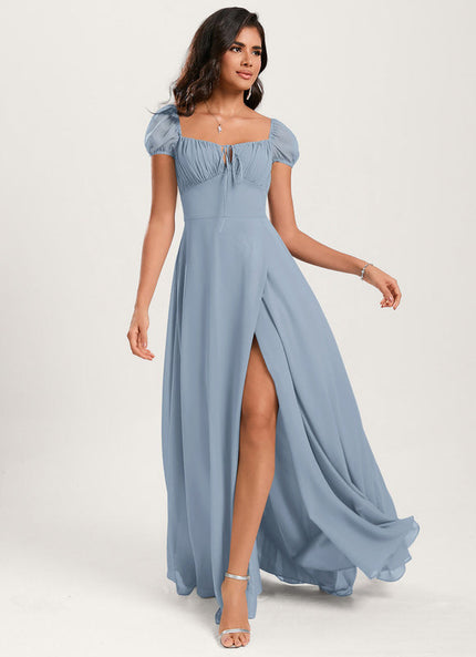 Robe Demoiselle D'Honneur Fluide Mint