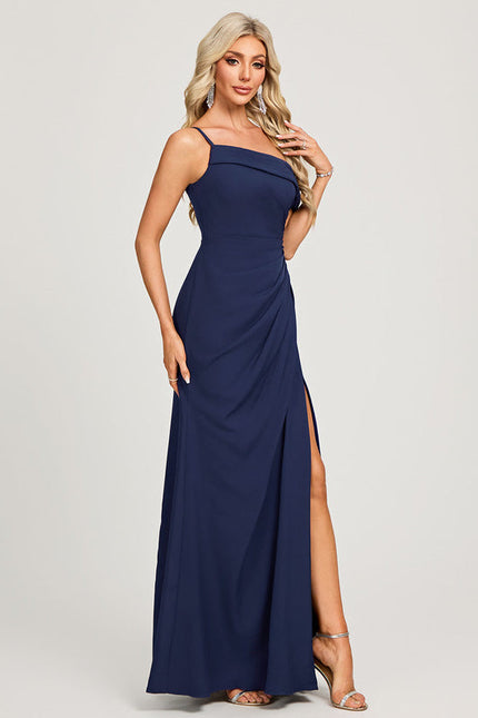 Robe Demoiselle D'Honneur Fluide Marine - gallery 5