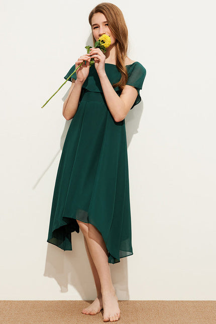 Robe Demoiselle D'Honneur Douceur Menthe - gallery 3