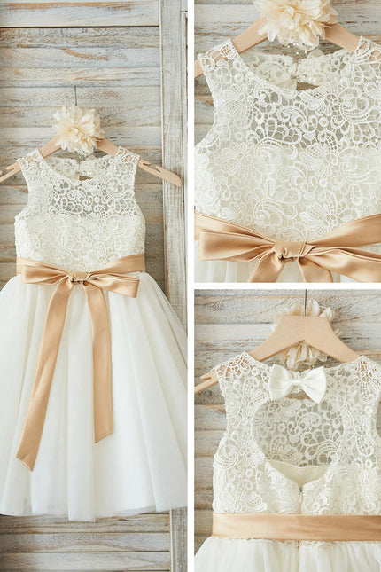 Robe Demoiselle D'Honneur Ivoire