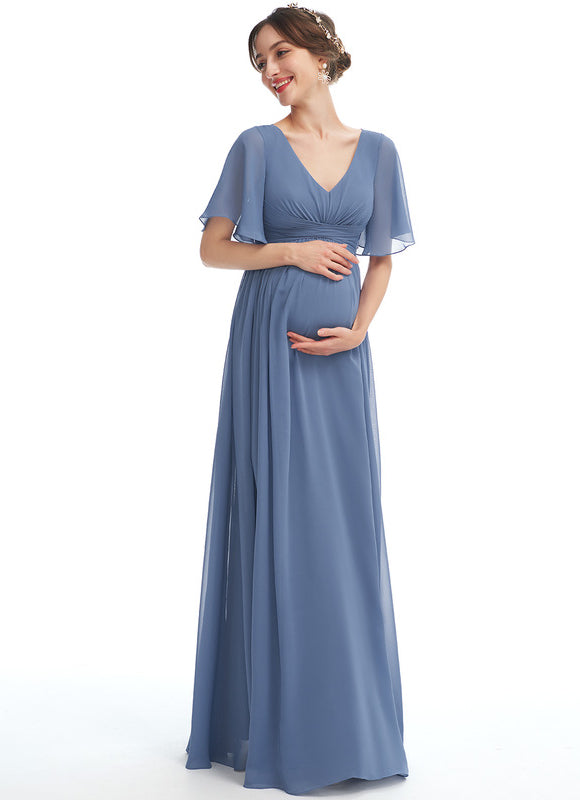 Robe De Demoiselle D'Honneur Femme Enceinte - gallery 2
