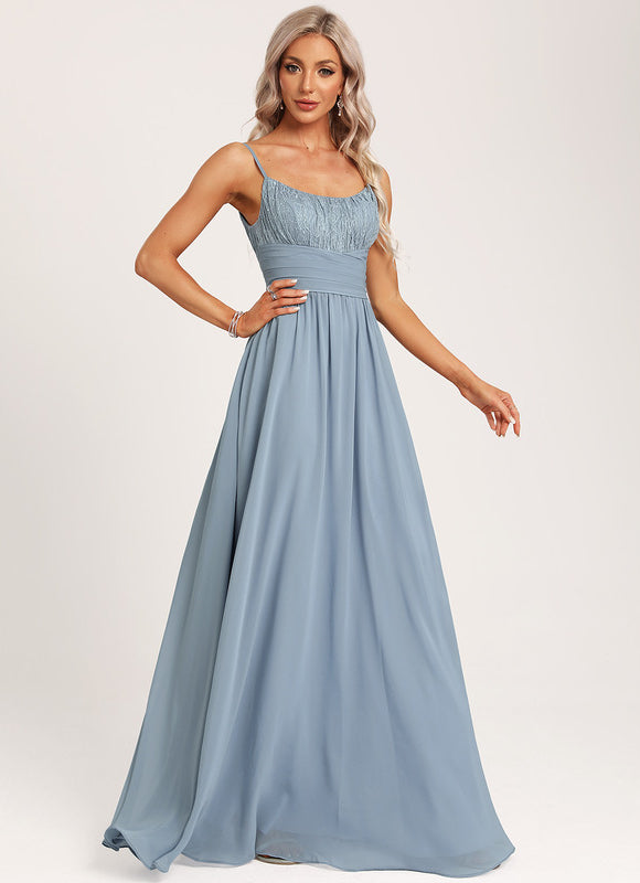 Robe Demoiselle D'Honneur Mousse Poudrée - gallery 3