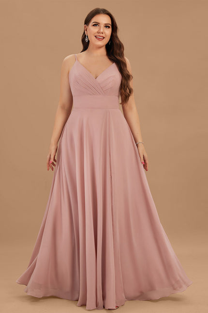Robe Demoiselle D'Honneur Élégante Bordeaux - gallery 8