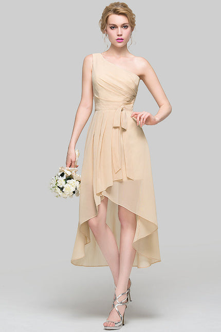 Robe Demoiselle D'Honneur Élégance Sable - gallery 5