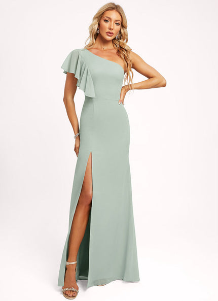 Robe Sirene Demoiselle D'Honneur Rose Pale