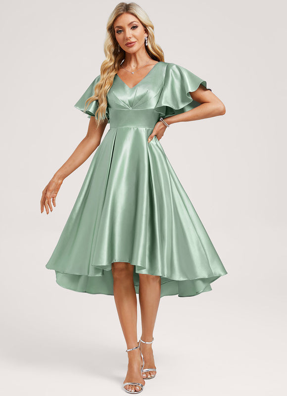 Robe Demoiselle D'Honneur En Satin