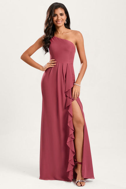 Robe Sirene Demoiselle D'Honneur Rose Pale