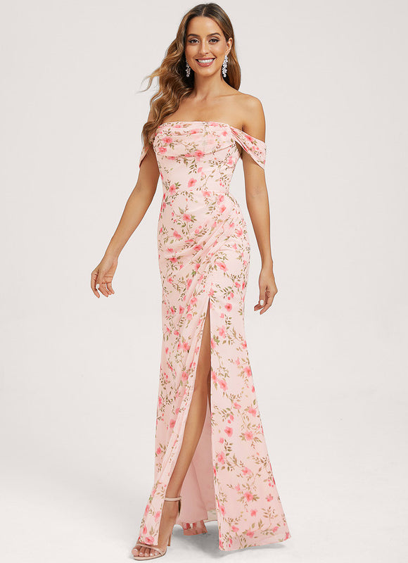 Robe Demoiselle D'Honneur Bordeaux Chic - gallery 2