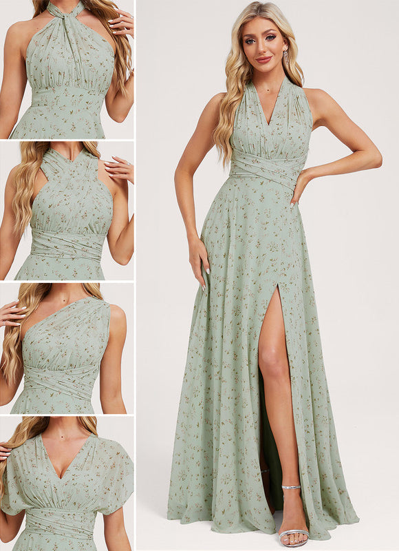 Robe Demoiselle D'Honneur Asymétrique