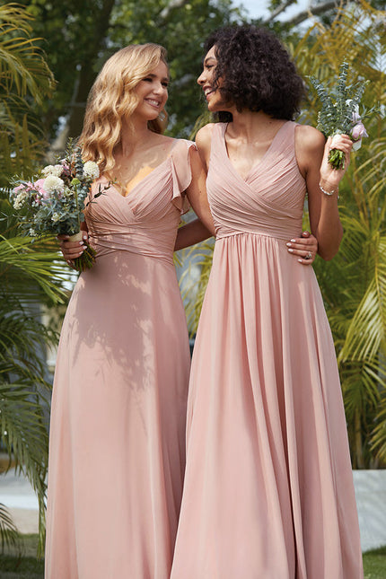 Robe Demoiselle D'Honneur Rose Douceur - gallery 5