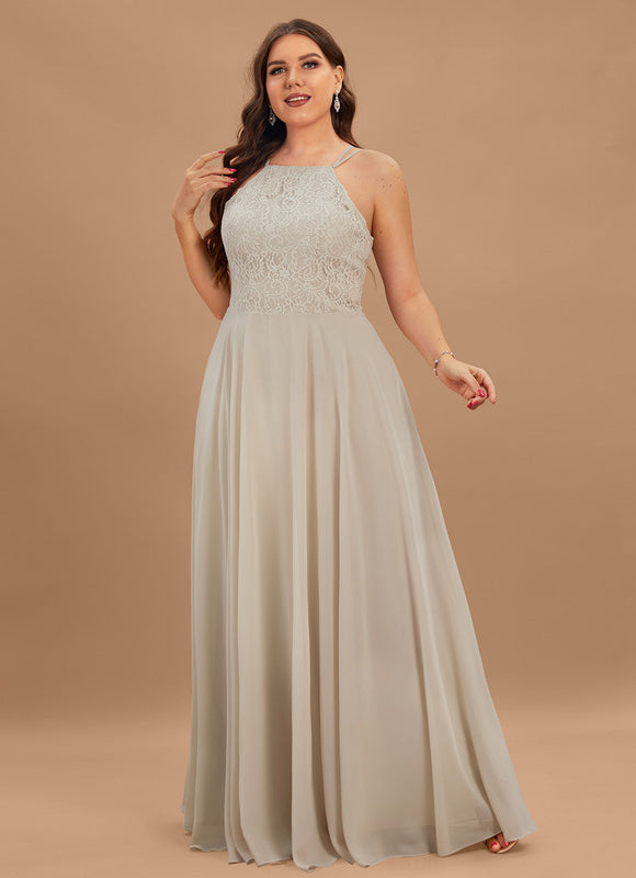 Robe Demoiselle D'Honneur Mousse Poudrée - gallery 6