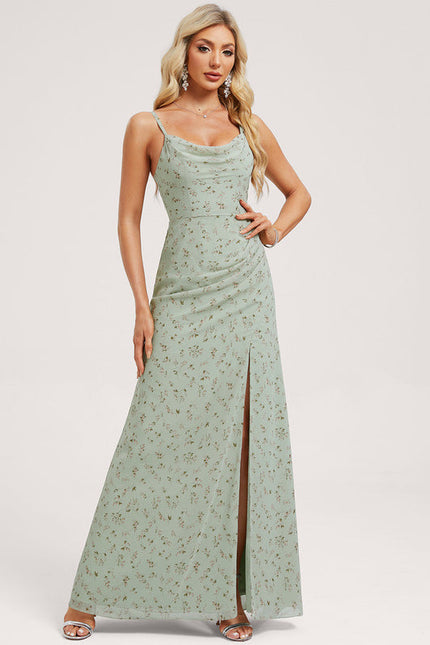Robe Longue Fluide Demoiselle D'Honneur - gallery 2