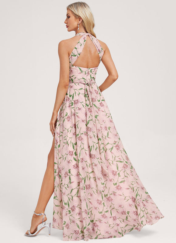 Robe Demoiselle D'Honneur Asymétrique - gallery 4