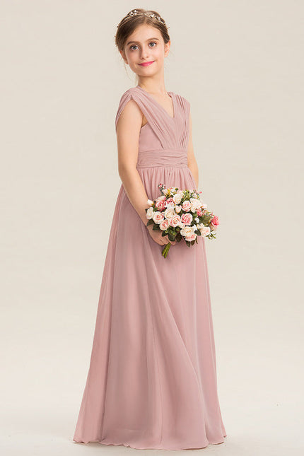 Robe Demoiselle D'Honneur Mousseline Douce - gallery 4