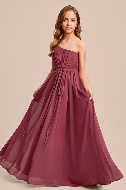 Robe Demoiselle D'Honneur Vert Poudré Élégant - gallery 3