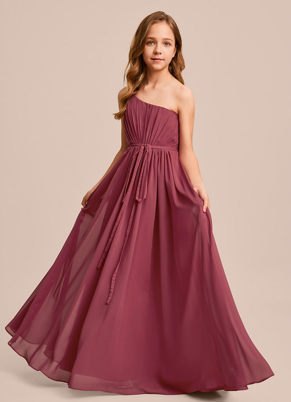 Robe Demoiselle D'Honneur Vert Poudré Élégant - gallery 3