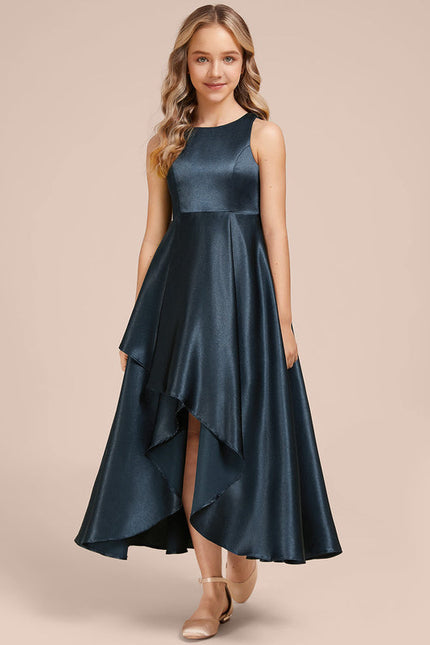 Robe Demoiselle D'Honneur Satin Nuit