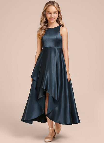 Robe Demoiselle D'Honneur Satin Nuit