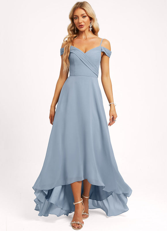 Robe Demoiselle D'Honneur Éthérée Rose