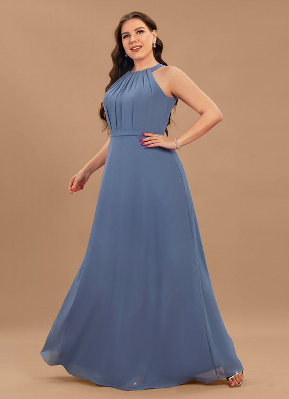 Robe Demoiselle D'Honneur Émeraude Fluide - gallery 4