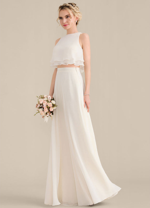 Robe Demoiselle D'Honneur Émeraude Fluide - gallery 3