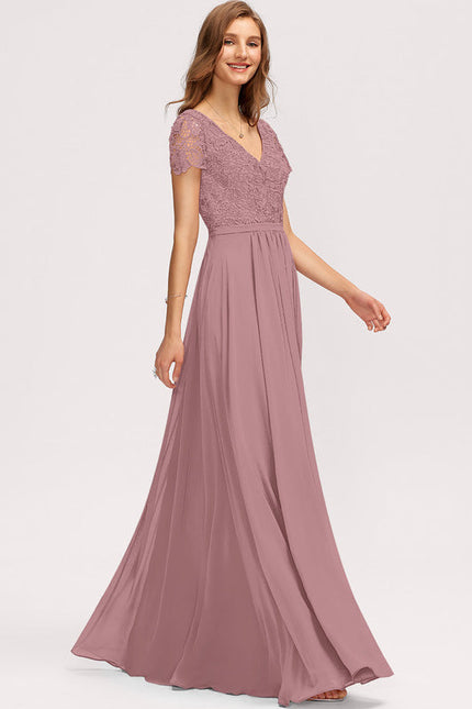 Robe Demoiselle D'Honneur Sérénade Roseau - gallery 4