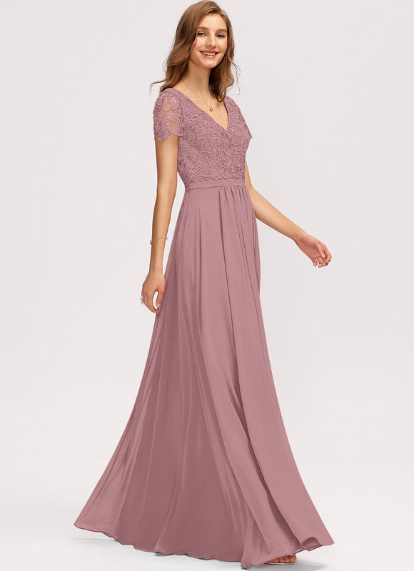 Robe Demoiselle D'Honneur Sérénade Roseau - gallery 4