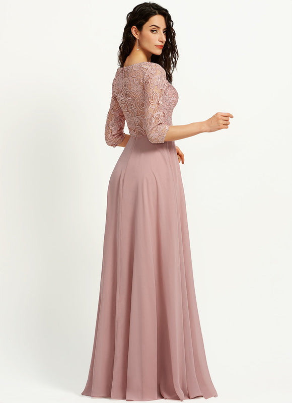 Robe Demoiselle D'Honneur Mousse Poudrée - gallery 3