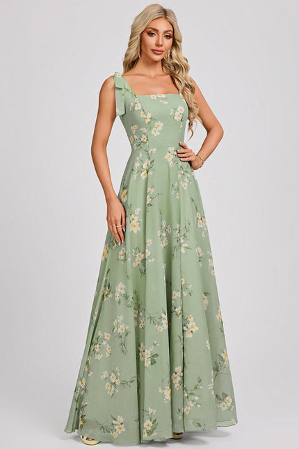 Robe Longue Pastel Demoiselle D'Honneur - gallery 1